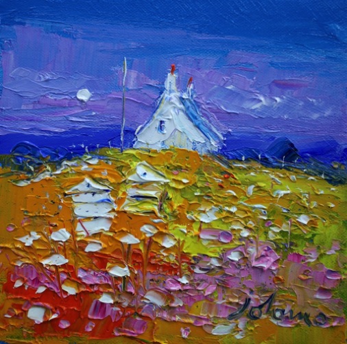 Croft and beehives Kintyre 6x6
SOLD